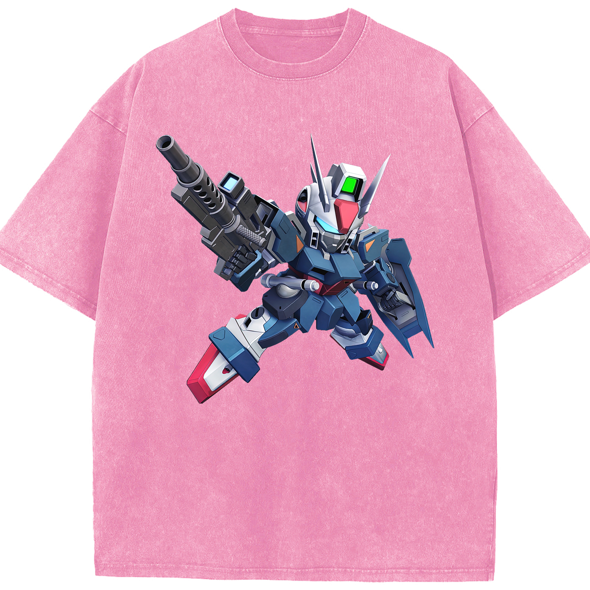 （画像用） 機動戦士ガンダム Mobile Suit Gundam 綿100% ヴィンテージ風 半袖Tシャツ（フロントプリント）
